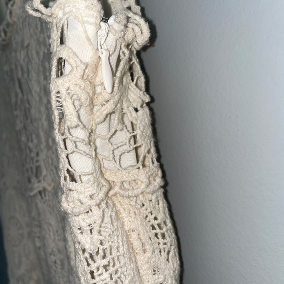 EUC Urban Outfitters Staring At Stars Crochet Multi Tier Sleeveless Dress Size M - Picture 5 of 10